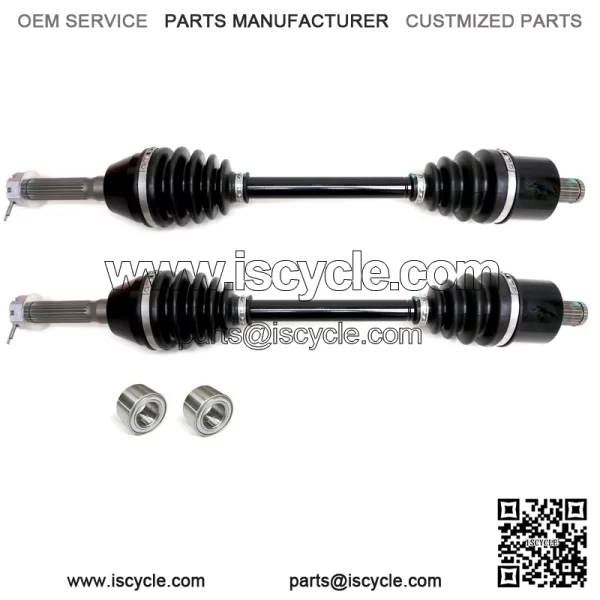 Pair of Front Axles & Bearings for Polaris Sportsman 450 & 570 2018-2023