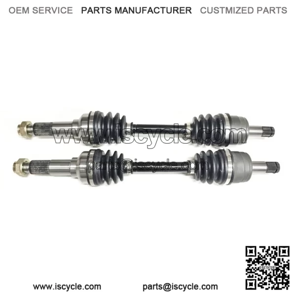 Pair of Front Axles for Yamaha Big Bear 400 & Grizzly 340 450 IRS 4x4 - Image 2