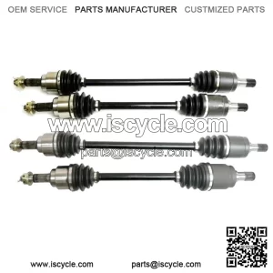 Set of CV Axles for Honda Big Red 700 2009-2013 UTV