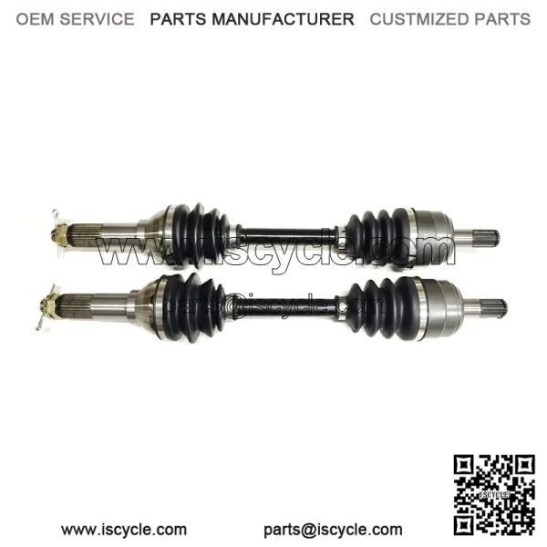 Pair of Front Axles for Yamaha Wolverine 350 4x4 2001-2005 - Image 2