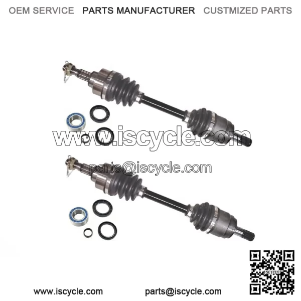 Front CV Axles & Wheel Bearing Kits for Honda Rancher 350 400 420 4x4 - Image 2