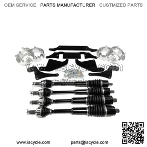Axles 2" Lift Set with Wheel Spacers for Polaris RZR S 900 & S 1000