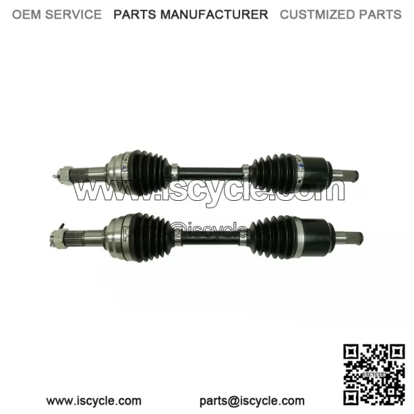 Front Axle Pair for Honda Rancher IRS 20-24, 44350-HR6-B01, 44250-HR7-AK1