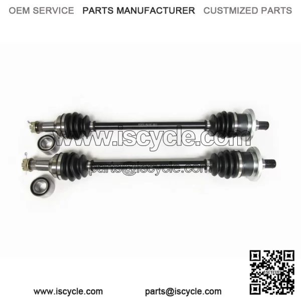Set of Front Axles & Bearings for Arctic Cat Prowler 550 650 700 1000 4x4