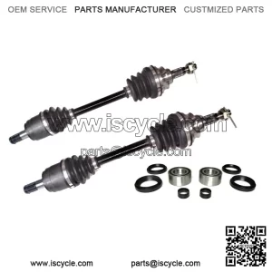 Front Axles with Bearing Kits for Honda Foreman, Rincon & Rubicon 500/680