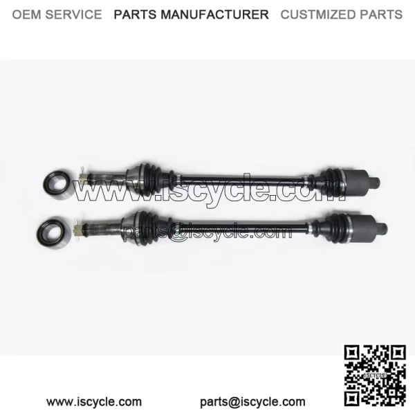 set of Rear Axles & Wheel Bearings for Polaris RZR 900 XP XP4 2011-2014 - Image 2
