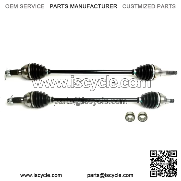 Front Axles with Bearings for Can-Am Maverick X3 XRS, 705401829, 705401830 - Image 2