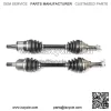 Pair of Front Axles for Kawasaki Brute Force 750 2008-2011 - Image 2
