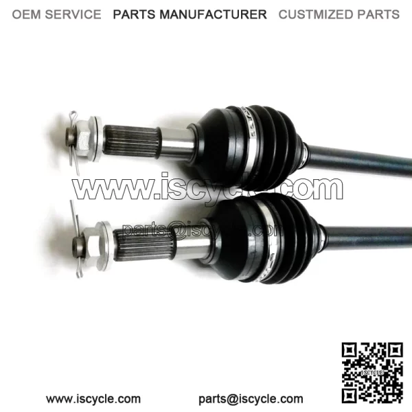 Front Axle Pair for Kawasaki Mule PRO FX FXR FXT DX DTX, 59266-0710 - Image 3