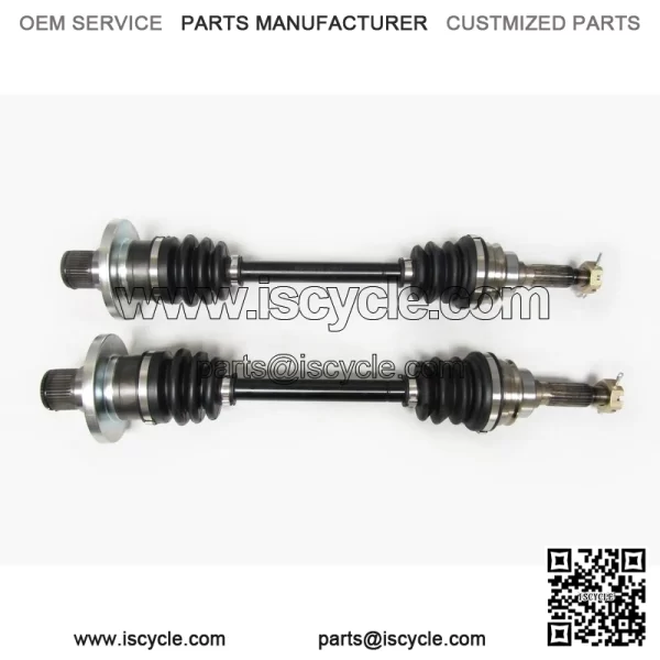 Pair of Rear Axles for Suzuki King Quad 450, 500, 750 2007-2022
