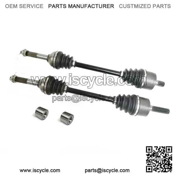Set of Rear Axles & Wheel Bearings for Kawasaki Teryx 750 2008-2011 - Image 2