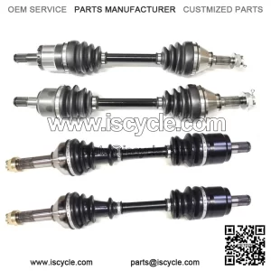 CV Axle Set for Kawasaki Brute Force 750i 2008-2011, Front & Rear