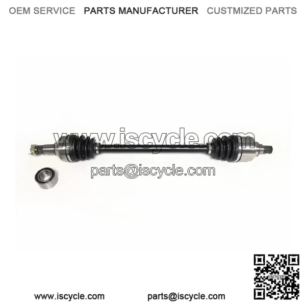 Front CV Axle & Wheel Bearing for Arctic Cat Wildcat Sport 700 15-19