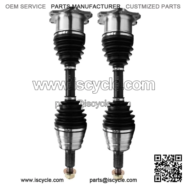 8 LUG 4WD Front CV Drive Axle for Chevy GMC Silverado Sierra 2500 3500 Suburban