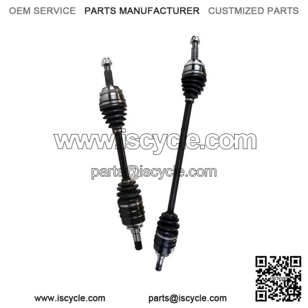 Pair Front CV Axle Shaft Set for Pontiac Vibe Toyota Matrix 2009-2018 Corolla