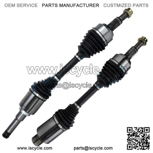 Pair Front CV Axle Shaft Assembly for 2011-2016 Chevy Equinox GMC Terrain 2.4L