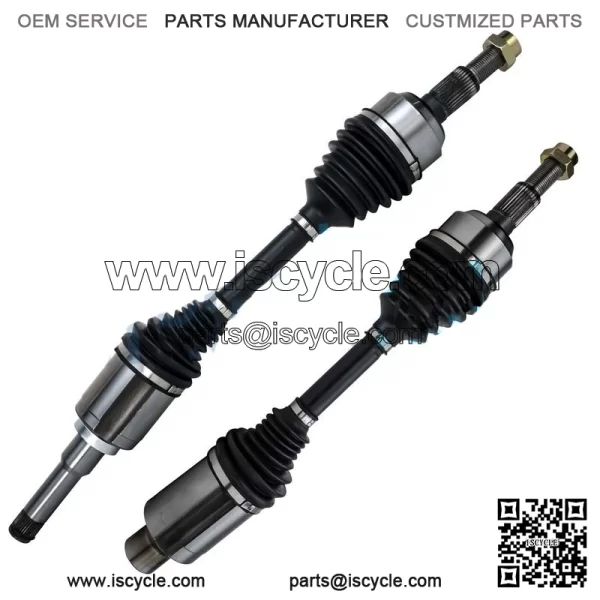 Pair Front CV Axle Shaft Assembly for 2011-2016 Chevy Equinox GMC Terrain 2.4L