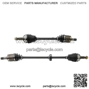 Pair Front Driver and Passenger Side CV Axle Shafts for 1992 - 2000 Honda Civic