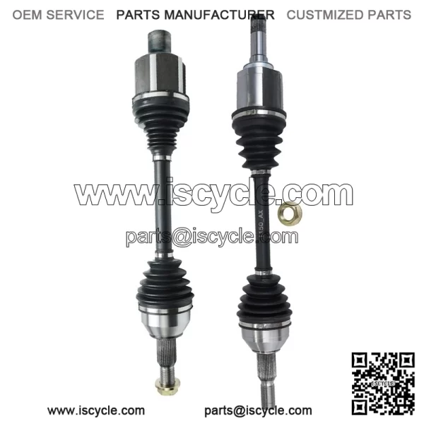 Front CV Axle Shafts for 2007 - 2017 Chevy Traverse Buick Enclave Acadia Outlook