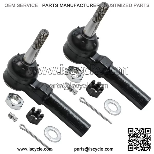 Front CV Axle Shaft + Lower Ball Joint + Tie Rod Ends for Regal Impala Intrigue - Image 3