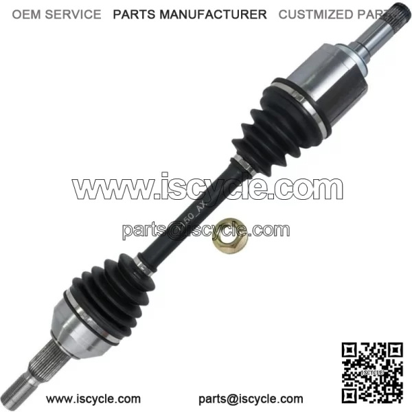Complete Pair Front CV Axle Shaft Assembly for 2007-17 GMC Acadia Buick Enclave - Image 2