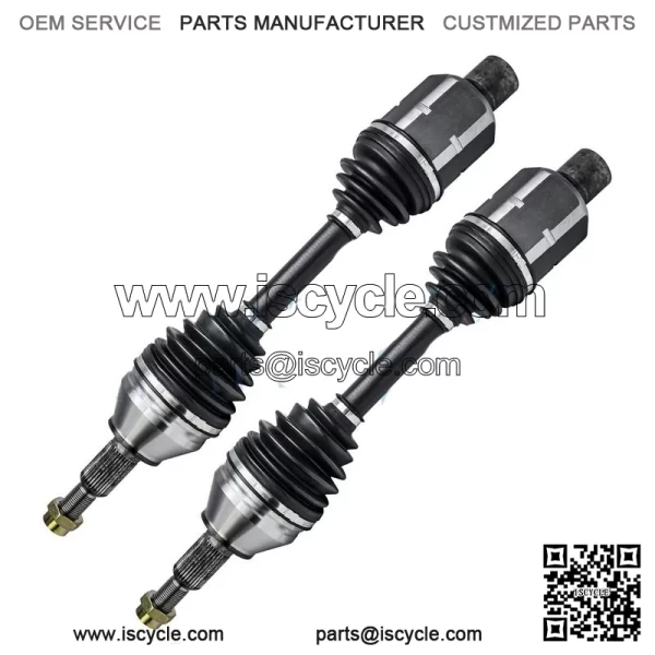 4WD Front Driver & Passenger Side CV Axle for 2002 2003 2004 2005 Dodge Ram 1500