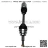 Front Complete CV Axle Shaft Assembly for 2006 2007 2008-2011 Dodge Ram 1500 4WD - Image 3