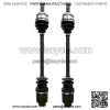Front Driver and Passenger Side CV Axle Shaft for Subaru Forester Impreza Legacy