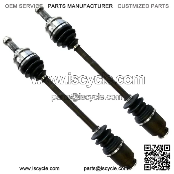 Front Driver and Passenger Side CV Axle Shaft for Subaru Forester Impreza Legacy - Image 2