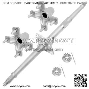 Rear Wheel Axle Shaft W/Hub for Honda TRX450R TRX450 R Sportrax 450 2X4 2004-05