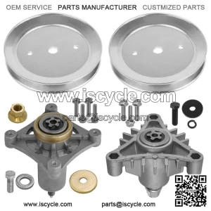 46" Deck Spindle & Pulley for Husqvarna CT153 960510015  532195945 197473