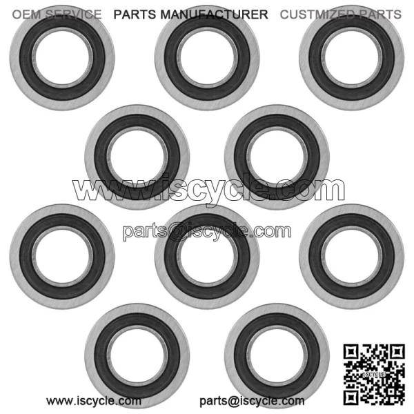 F6003-19-2RS F6003 Flange Deep Groove Sealed Ball Bearings 19x35x13 - Image 3