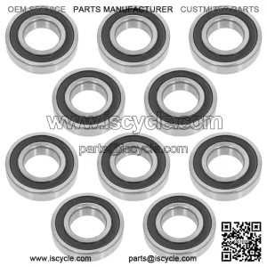 6207-2RS 6207 2RS 62072RS 180207 RS Rubber Seal Ball Bearings 35x72x17