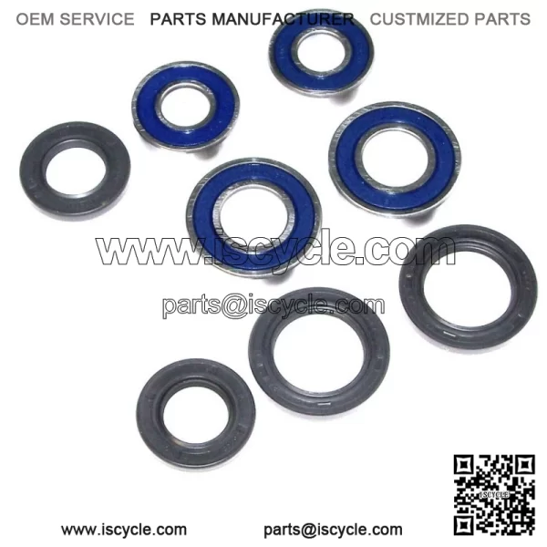2004-2022 Yamaha Yfz450 Yfz450r All Balls Front Wheel Bearings Seals (2) 25-1044
