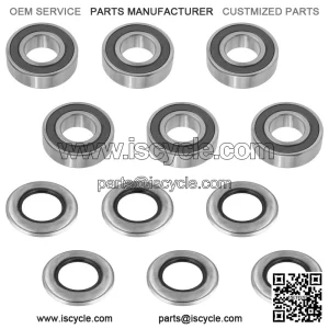 302585 10161 300441 Spindle Bearings w/ Hub Seals Repair kit for Dixie Chopper