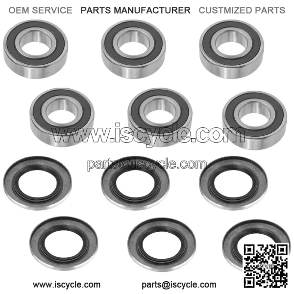 302585 10161 300441 Spindle Bearings w/ Hub Seals Repair kit for Dixie Chopper - Image 3