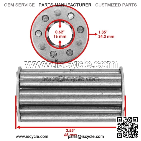 Wheel Bearing kit for Toro 30197 30518 30519 ProLine 1-513809 1-513810 1-513648 - Image 2