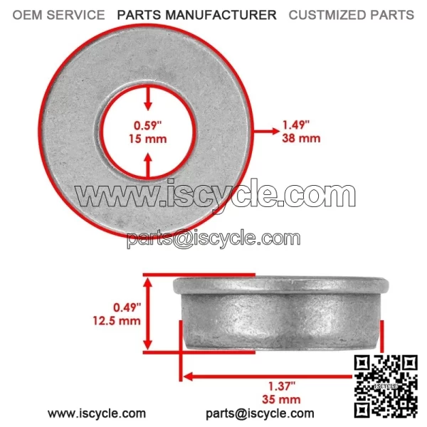 Wheel Bearing kit for Toro 30197 30518 30519 ProLine 1-513809 1-513810 1-513648 - Image 3