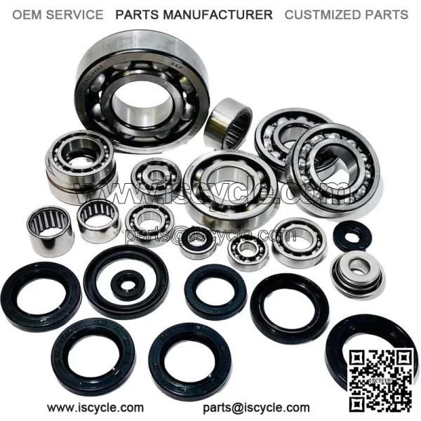 YFZ450 YFZ 450 Carb Model Bearings Motor Engine Bottom End Bearing Seals Kit Set