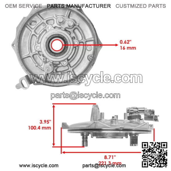 Rear Brake Panel For Honda 2014-2023 Foreman 500 TRX500FE1 TRX500FE2 TRX520FE2 - Image 2