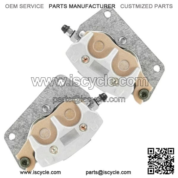 Front Left Right Brake Caliper w/ Pad for Yamaha YFZ 450 YFZ450R YFZ450X 2004-25 - Image 5