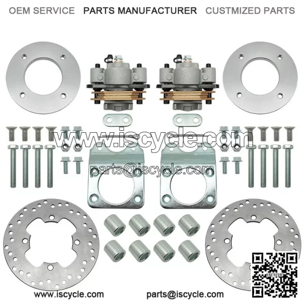 Disc Brake Conversion Kit Front for Honda Foreman 450 TRX450 FE/FM/ES/S 1998-04
