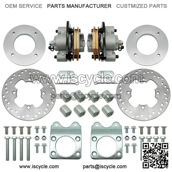 Disc Brake Conversion Kit Front for Honda Foreman 450 TRX450 FE/FM/ES/S 1998-04 - Image 2