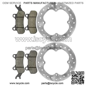 Can-Am Maverick X3 Max R 2018-2019 Front/Rear Brake Rotor w/Pads