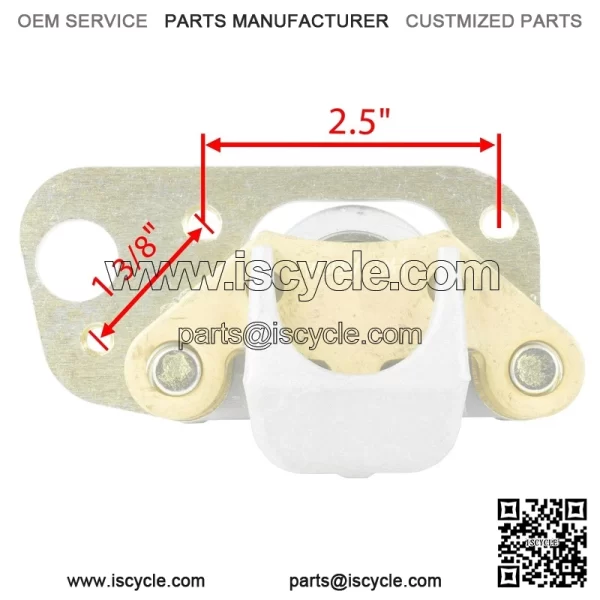 Polaris Scrambler 500 2X4/4X4 2001-2002 Front/Rear Brake Calipers w/Pads - Image 2