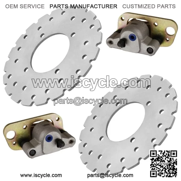 Polaris Scrambler 500 2X4/4X4 2001-2002 Front Brake Calipers w/Disc (Left/Right) - Image 5