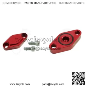 TRX 450R 450ER 400EX  Parking Brake Blockoff Plate  Block off Plate Red