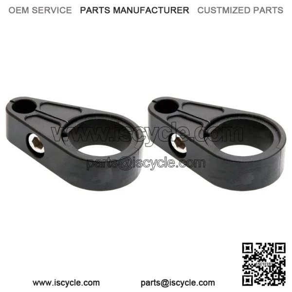 TRX 450R A Arms +2.5 +1 Chromoly Adjustable Brake lines Clamps - Image 4