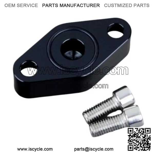 Parking Brake Cover Plate Kit Black YFZ 450 For Yamaha YFZ450 - Image 2