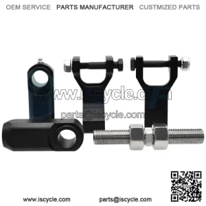 Lowering Kit Adjustable for Yamaha Raptor 700 350 660 700R ATV Front &Rear Black